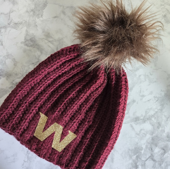 Redskins Pom Pom Beanie - Picture 2 of 5